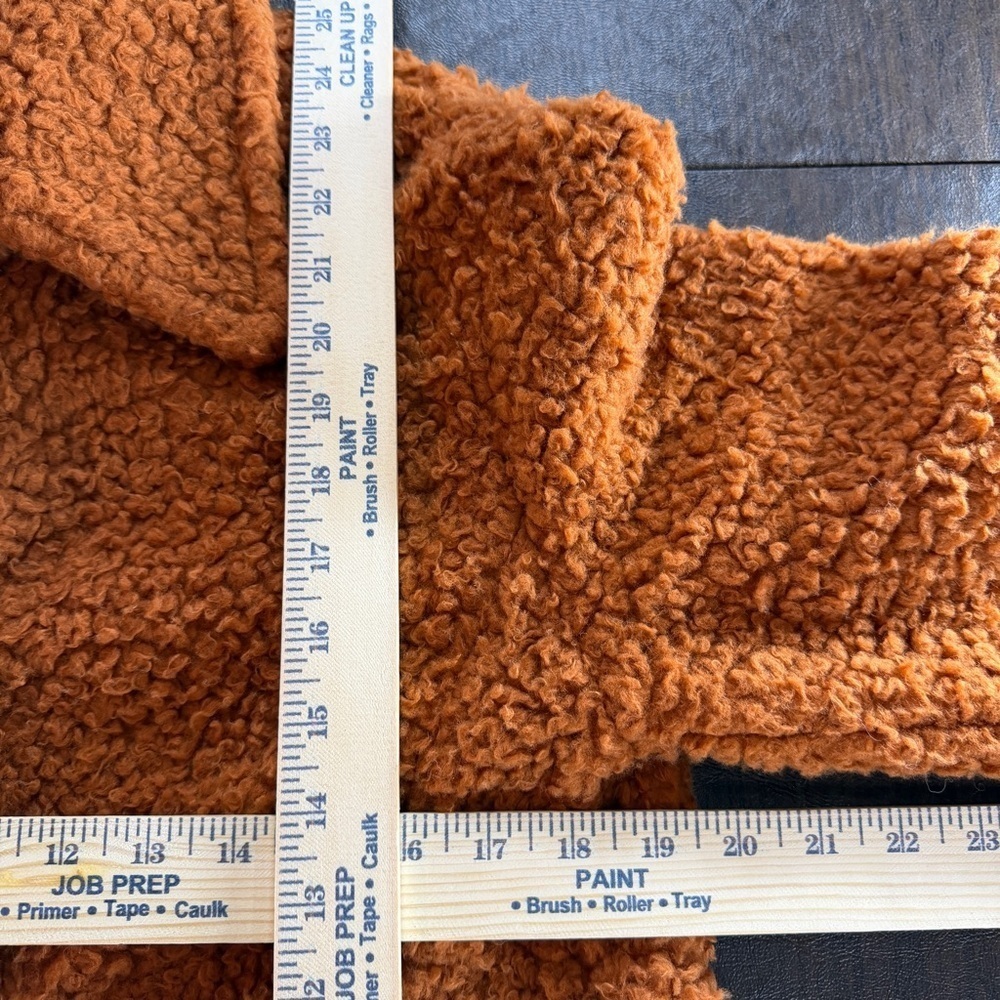 Free People Soft Faux Shearling Teddy Bear Coat Sz XS - Picture 2 of 8